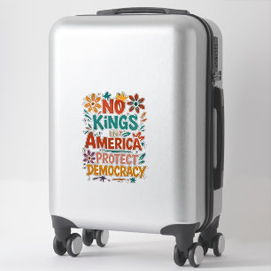 No King In America American Democracy  Sticker