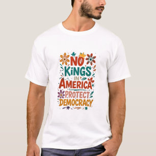 No King In America American Democracy  T-Shirt