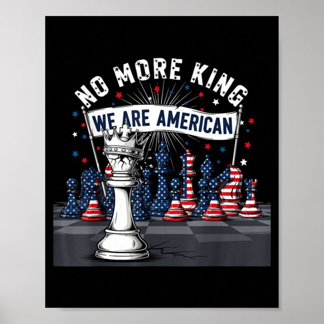 No King In America Gift Men Women  Poster (Front)