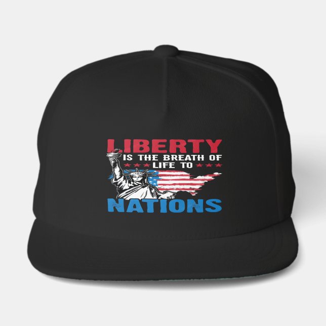 No King In America Hats: Snap Back Hat (Front)