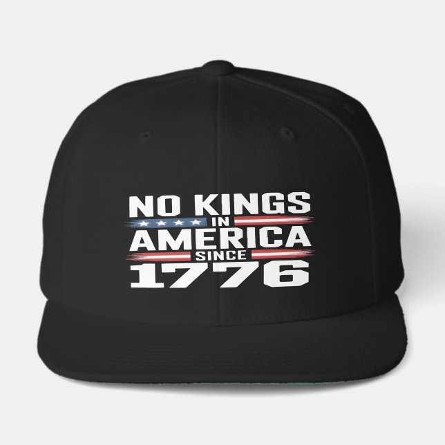 No King In America Hats: Visor (Front)
