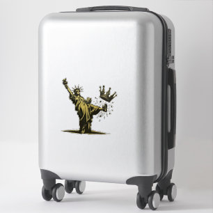 No King in America Liberity Status Pro Democrat Sticker