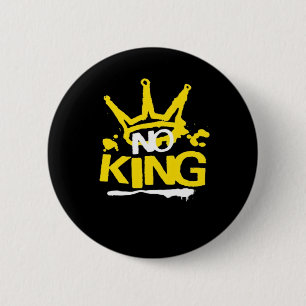 No King Minimal Clean Button