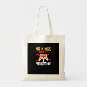 No King Patriotic Freedom No Kings In America Crea Tote Bag