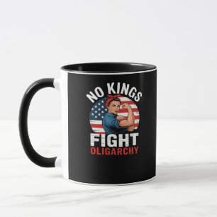 No King Patriotic Freedom No Kings In America Vint Mug