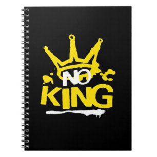 No King Vintage Style Notebook