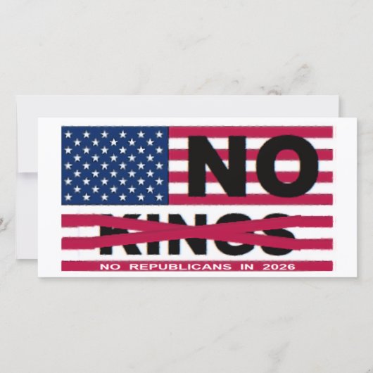 NO KINGS (Front)