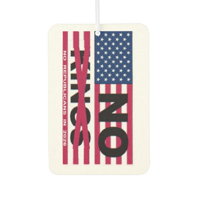 NO KINGS AIR FRESHENER (Front)