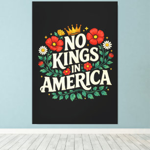 No Kings America Canvas Print