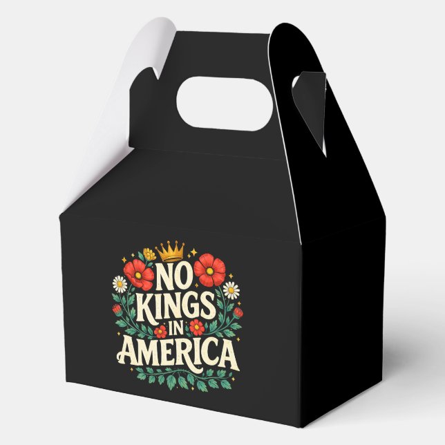 No Kings America Favor Boxes (Front)