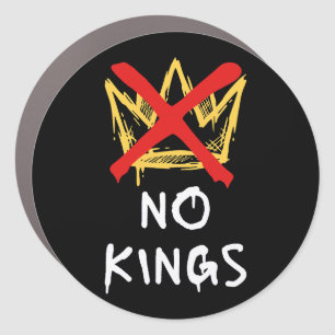 No Kings America Protest Democracy Anti-Trump I Car Magnet