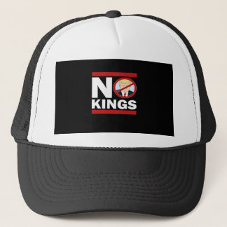No Kings Anti Classic Minimal Clean Trucker Hat