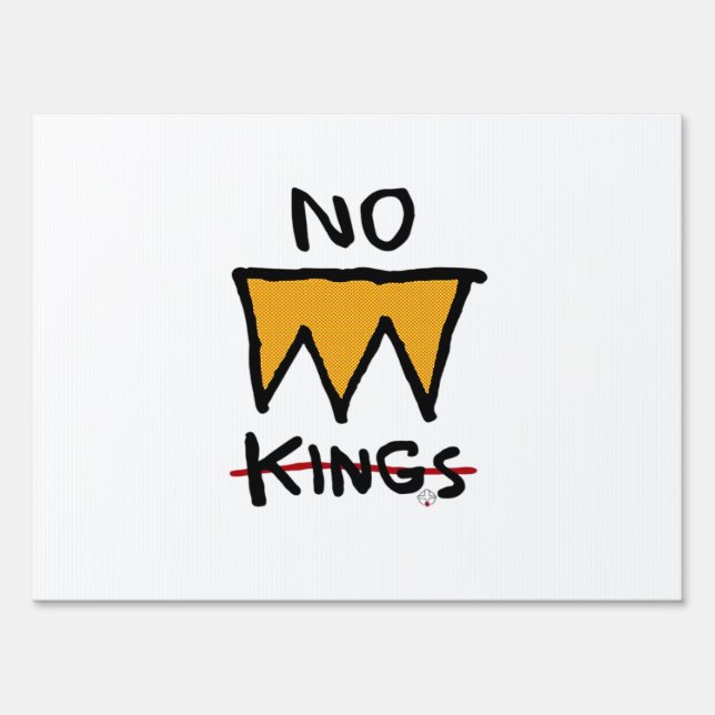 No Kings Anti Classic Sign (Front)