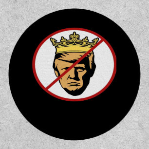 No Kings Anti Creative Classic Design Patch