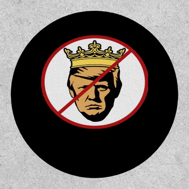 No Kings Anti Creative Classic Design Patch (Front)