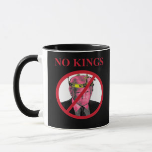No Kings Anti Creative Graphic Style Mug