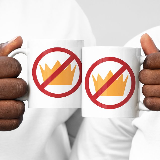 NO KINGS! Anti-Trump Coffee Mug (Creator Uploaded)