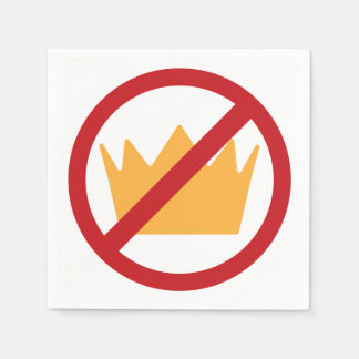 NO KINGS! Anti-Trump Napkins