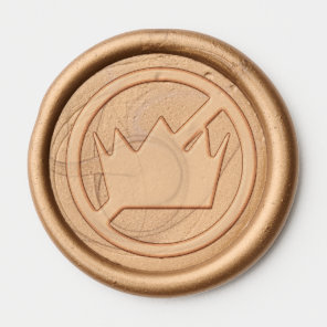 NO KINGS! Anti-Trump Wax Seal Sticker