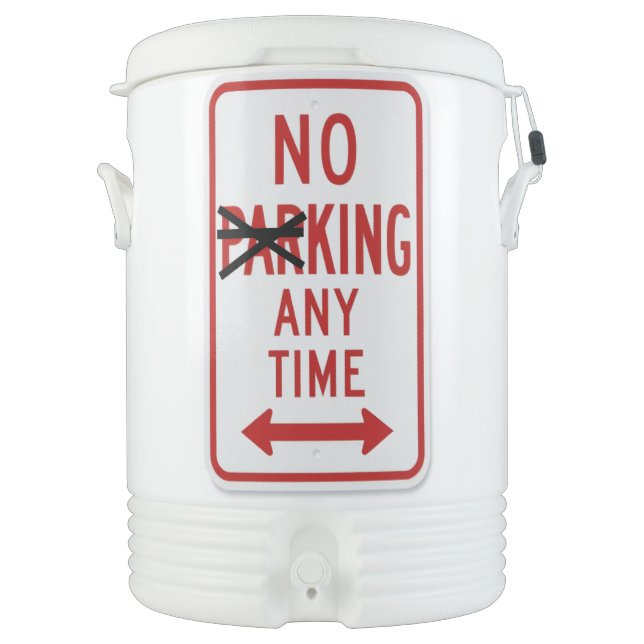 "NO Kings" Beverage Cooler (Front)