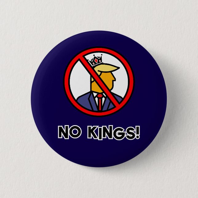 NO KINGS BUTTON (Front)