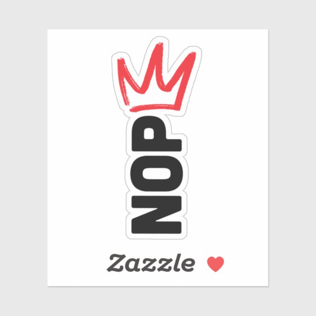 No Kings Button Sticker (Sheet)