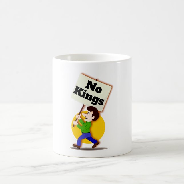 No Kings Coffee Mug (Center)