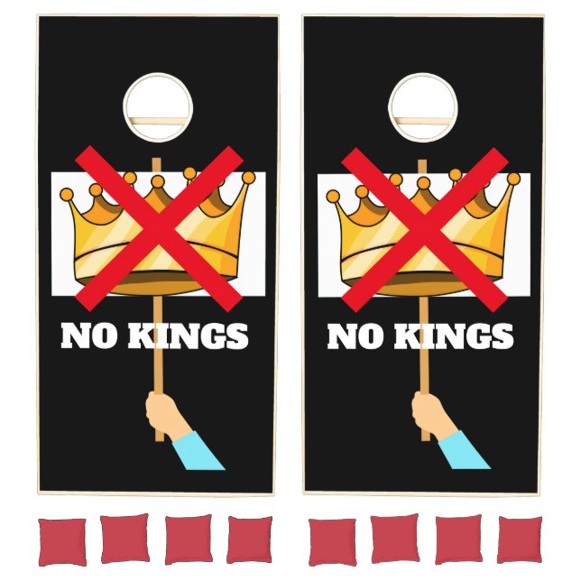 No Kings Cornhole Set (Set)