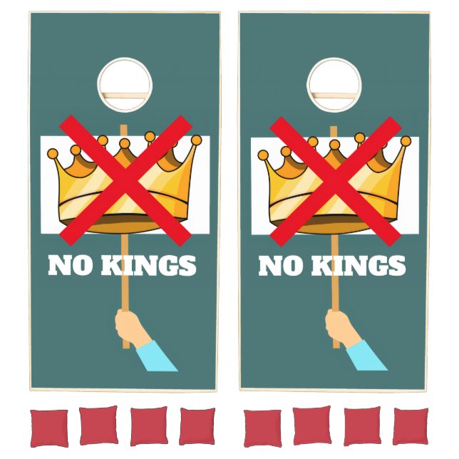 No Kings Cornhole Set (Set)