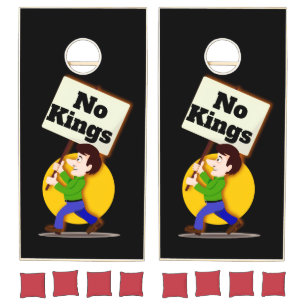 No Kings Cornhole Set