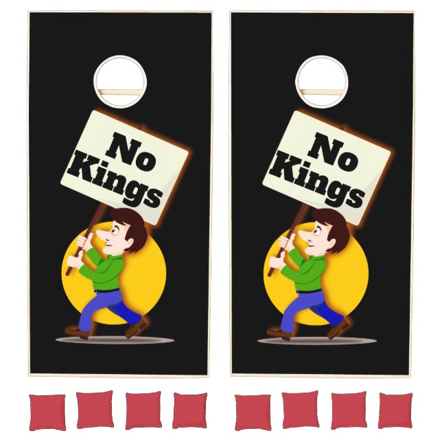 No Kings Cornhole Set (Set)