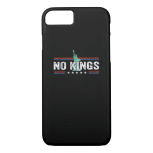 No Kings Day Retro Graphic iPhone 8/7 Case