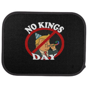 No Kings Day Vintage Classic Graphic Car Floor Mat