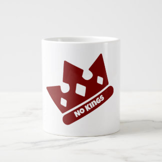 No Kings Giant Coffee Mug