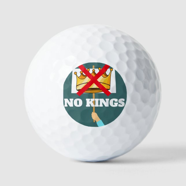 No Kings Golf Balls (Front)