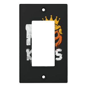 No Kings Halloween Light Switch Cover