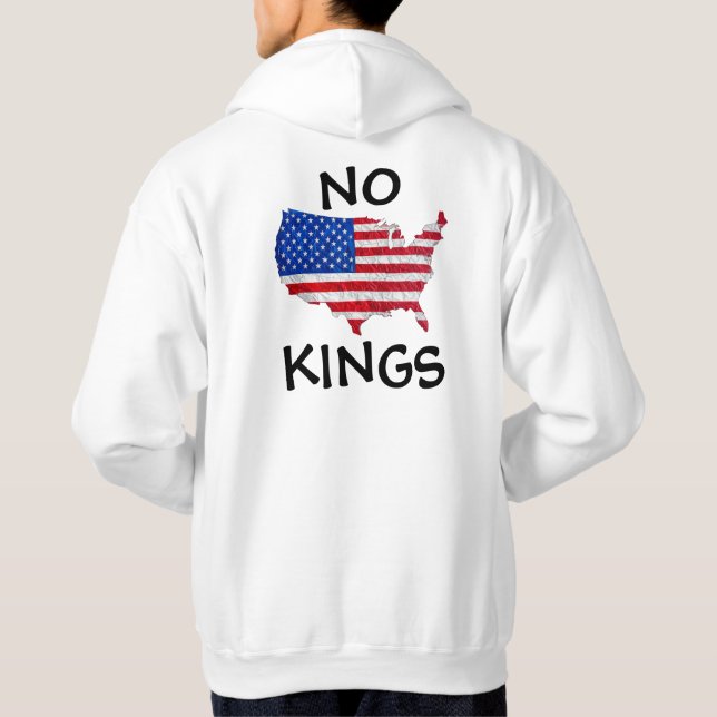 NO KINGS HOODIE (Back)