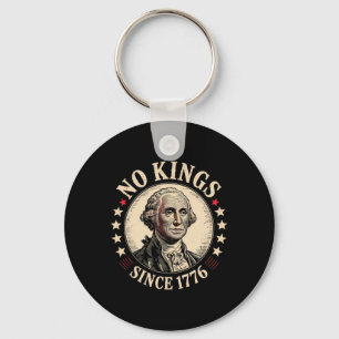 No Kings In America 1776 Keychain