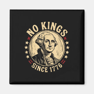 No Kings In America 1776 Save Democracy United Sta Magnet