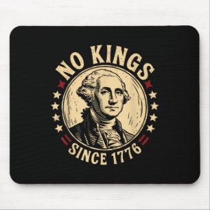 No Kings In America 1776 Save Democracy United Sta Mouse Pad