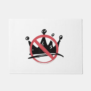 No Kings In America 2025 4th of July  Doormat