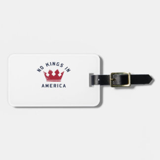 No Kings In America Anti Fascism USA Classic Luggage Tag