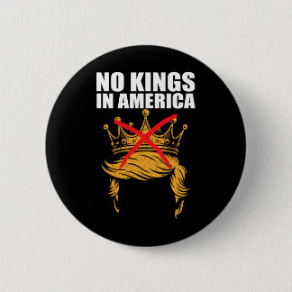 No Kings In America Anti Ice Patriotic Activist Pr Button