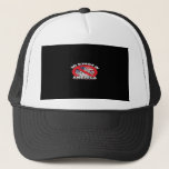 No Kings In America Anti-Monarchy Patriotic Design Trucker Hat