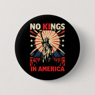 No Kings In America Anti Trump 3  Button