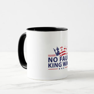 No Kings In America Anti Trump Anti Fascism Mug