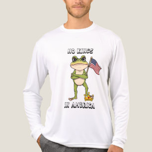 No Kings in America Anti-Trump Protest Tri-Blend Shirt