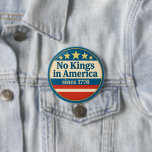 No Kings in America Button