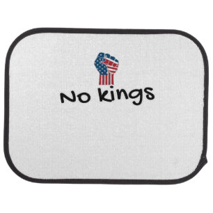 No Kings In America Classic Minimal Clean Car Floor Mat