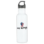 No Kings In America Classic Minimal Clean Stainless Steel Water Bottle
